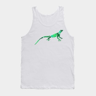 Abstract Lizard Tank Top